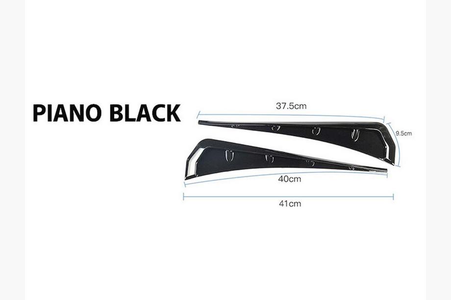 Universal Side Vents DPT V-1 (ABS) (2pcs) (Gloss Black) Photo 7