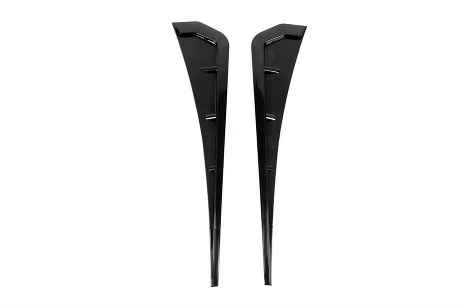 Universal Side Vents DPT V-1 (ABS) (2pcs) (Gloss Black) Photo 1