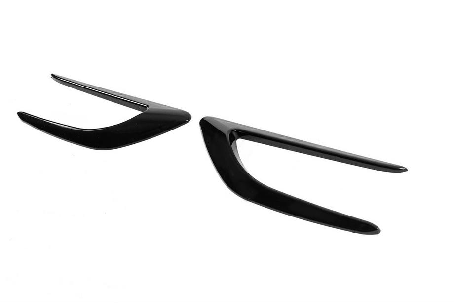 Universal Side Vents DPT V-2 (ABS) (2pcs) (Gloss Black) Photo 2