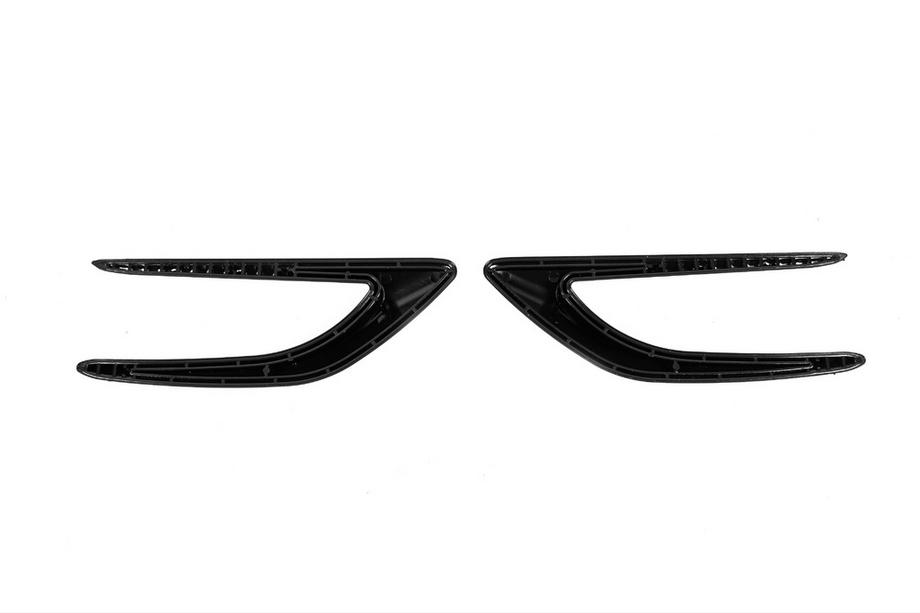 Universal Side Vents DPT V-2 (ABS) (2pcs) (Gloss Black) Photo 3