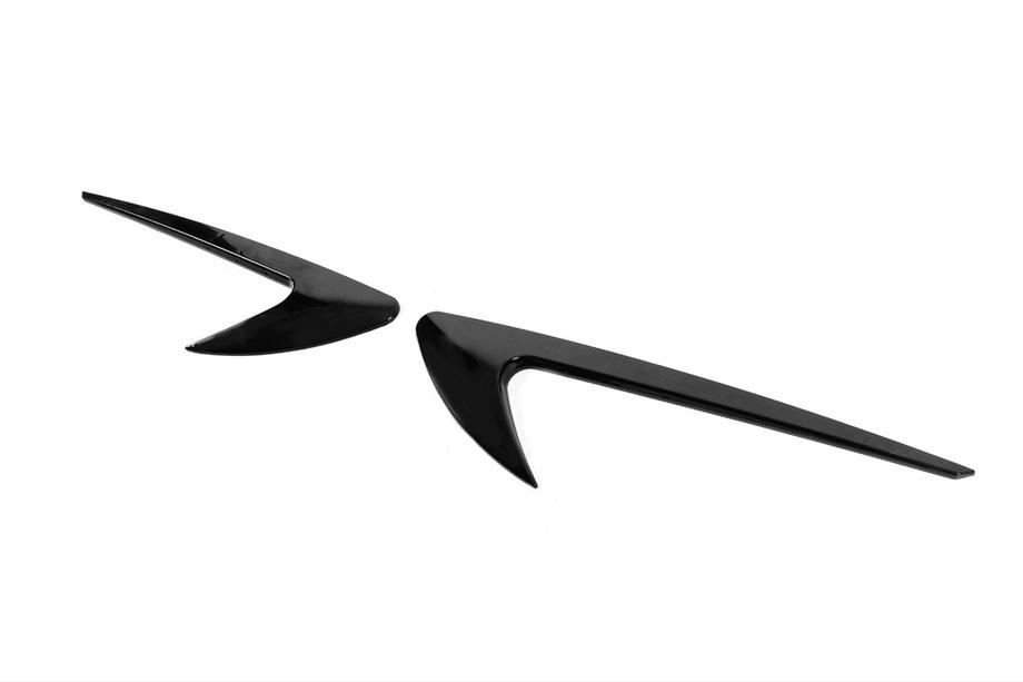 Universal Side Vents DPT V-4 (ABS) (2pcs) (Gloss Black) Photo 5