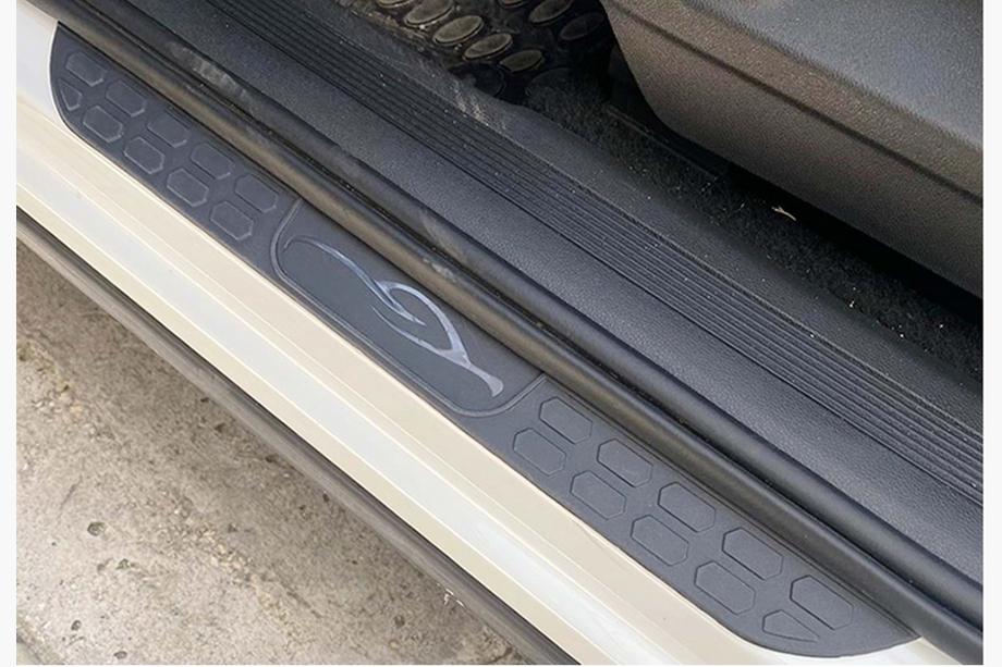 Universal Door Sill Protectors DPT (ABS) (4pcs) (black matte) Photo 4