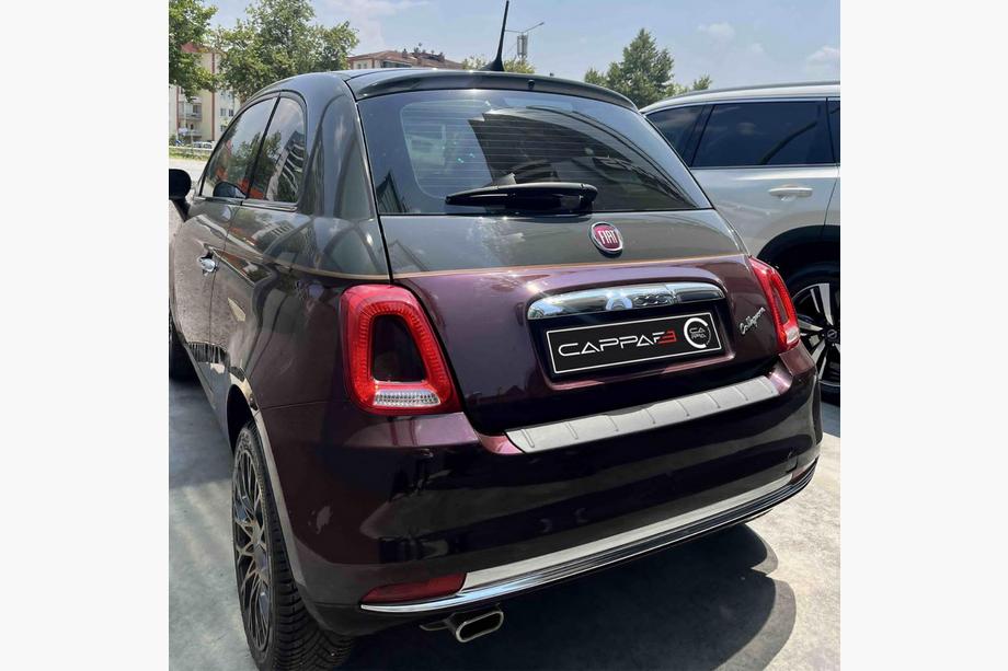 Fiat 500/500L 2013-2022 Rear Bumper Protector EuroCap (ABS) Image