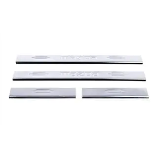 Door Sill Cover Carmos (Stainless Steel) V-1 photo 1