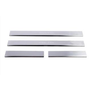 Door Sill Cover Carmos (4 pcs, Stainless Steel) V-2 Mazda 6 2008-2012 photo 1