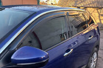 Peugeot 3008 2016-2023 Window Deflectors (4 pcs, DPT) photo 2
