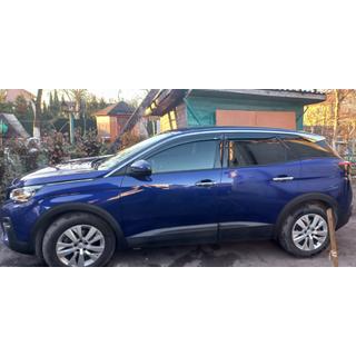 Window Deflectors (4 pcs, DPT) Peugeot 3008 2016-2023 photo 3
