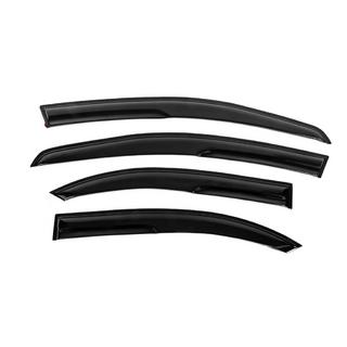 Window Deflectors (SD, 4 pcs, DPT) Chevrolet Aveo T250 2005-2011 photo 1