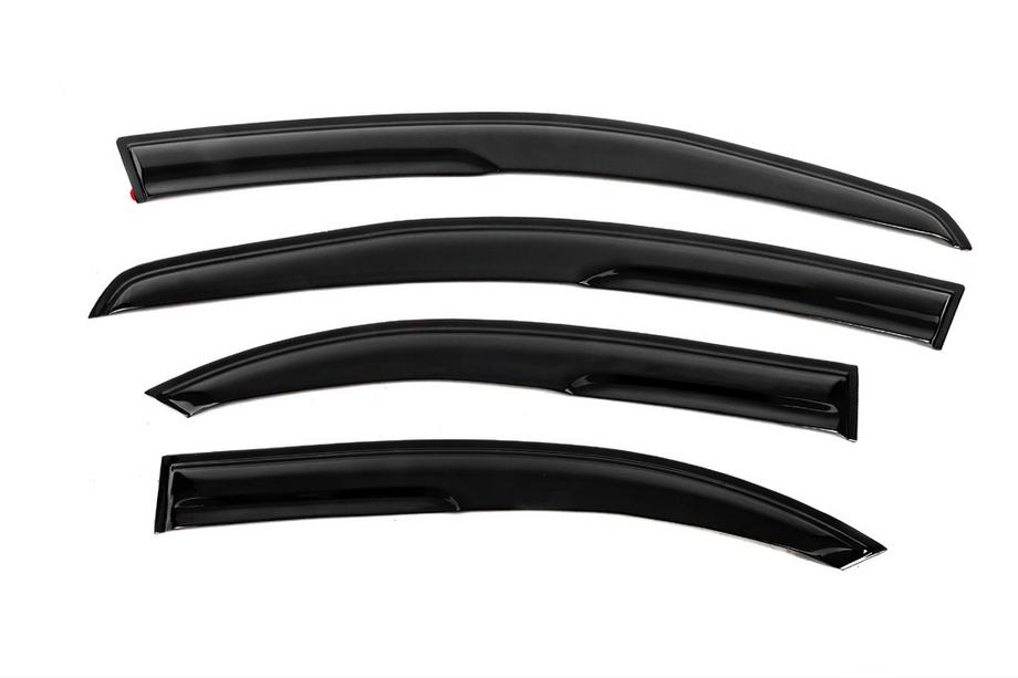 Chevrolet Aveo T250 2005-2011 Window Deflectors (SD, 4 pcs, DPT) Image