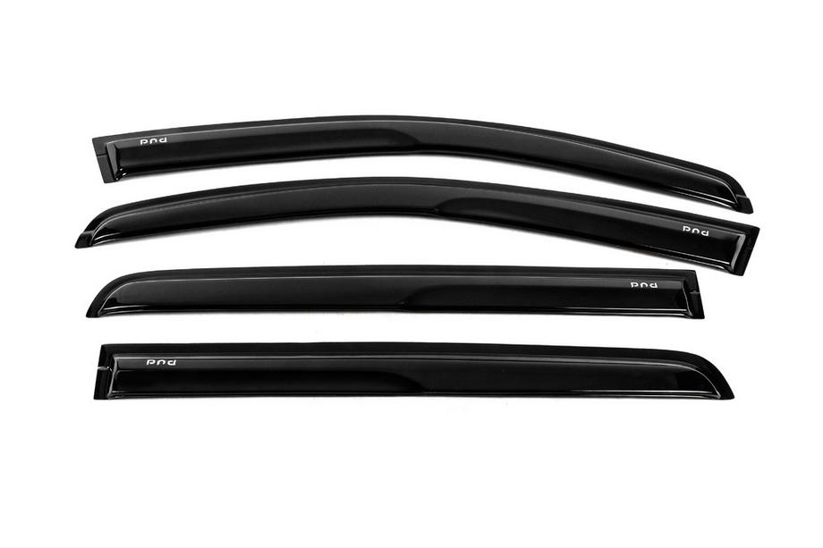 Ford Ranger 2011–2022 Window Deflectors (4 pcs, DPT) Photo 1