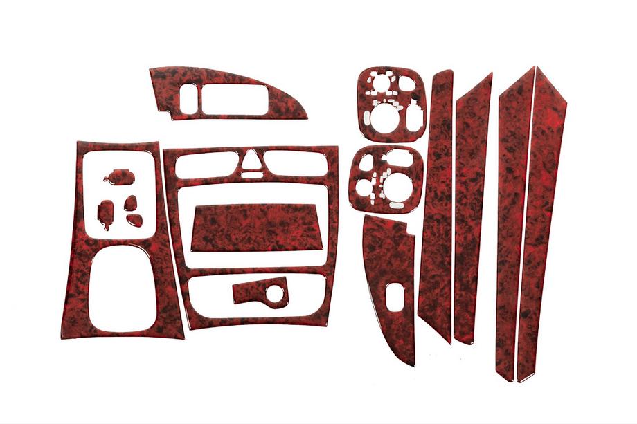 Mercedes C-class W203 2000-2007 Dashboard Trim Covers Wood Image