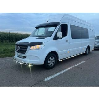 Front lower bull bar Shark Mercedes Sprinter W907/W910 2018- photo 2