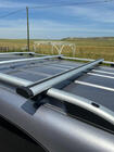 Lockable roof rack cross bars Skyport (2 pcs) (Only for Skyport roof rails) up to 130 cm, Grey photo 13