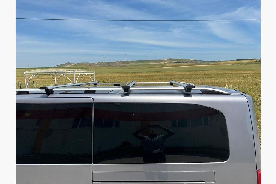 Lockable roof rack cross bars Skyport (2 pcs) (Only for Skyport roof rails) Photo 12