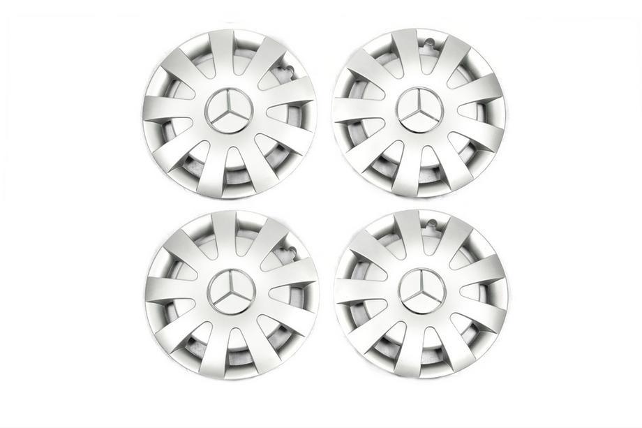 Mercedes Sprinter W907/W910 2018- Grey ABS Wheel Covers (1-piece, Set of 4) Image