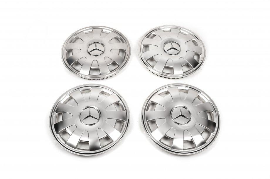 Mercedes Sprinter W907/W910 2018- Stainless Steel Wheel Covers Petals (1-piece, Set of 4) Photo 1