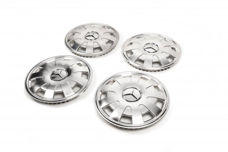 Mercedes Sprinter W907/W910 2018- Stainless Steel Wheel Covers Petals (1-piece, Set of 4) Photo 2