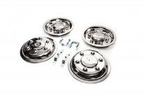 Mercedes Sprinter W907/W910 2018- Stainless Steel Wheel Covers Exclusive V2 (2-ring, 4 pcs) photo 2