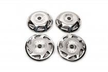 Mercedes Sprinter W907/W910 2018- Stainless Steel Wheel Covers OEM (2-ring, 4 pcs) photo 1
