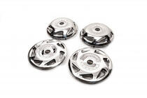 Mercedes Sprinter W907/W910 2018- Stainless Steel Wheel Covers OEM (2-ring, 4 pcs) photo 2