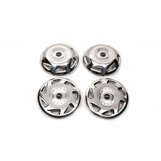 Stainless Steel Wheel Covers OEM (2-ring, 4 pcs) photo 1