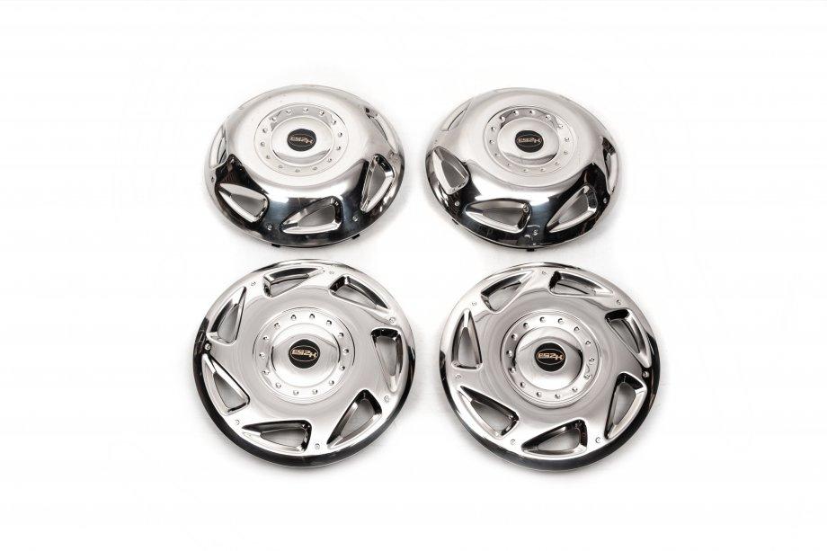 Mercedes Sprinter W907/W910 2018- Stainless Steel Wheel Covers OEM (2-ring, 4 pcs) Image