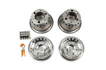 Mercedes Sprinter W906 2006–2018 Stainless Steel Wheel Covers Exclusive V3 (2-ring design, 4 pcs) photo 4