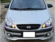 Hyundai Getz 2002- Mirror Covers BMW-Style (2 pcs) photo 9