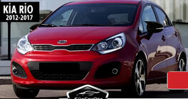 Kia Rio 2012-2017 BMW-Style Mirror Covers (with Turn Signal, 2 pcs) photo 7