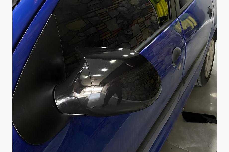 Peugeot 206 1998-2024 Mirror Covers BMW-Style (2 pcs) Image