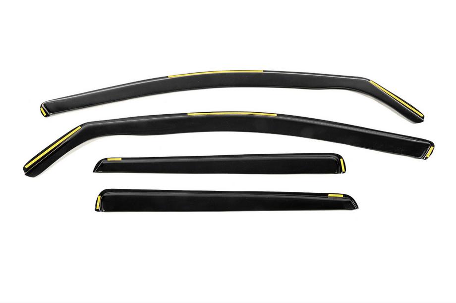 Audi A4 B8 2007-2015 In-Channel Wind Deflectors (SW, 4 pcs, Esa) Image