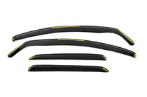 Renault Duster 2018-2024 In-Channel Window Deflectors (4 pcs, Esa) photo 1