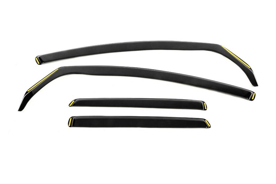 Opel Astra J 2009-2015 In-Channel Window Deflectors (HB/SD, 4 pcs, Esa) Image