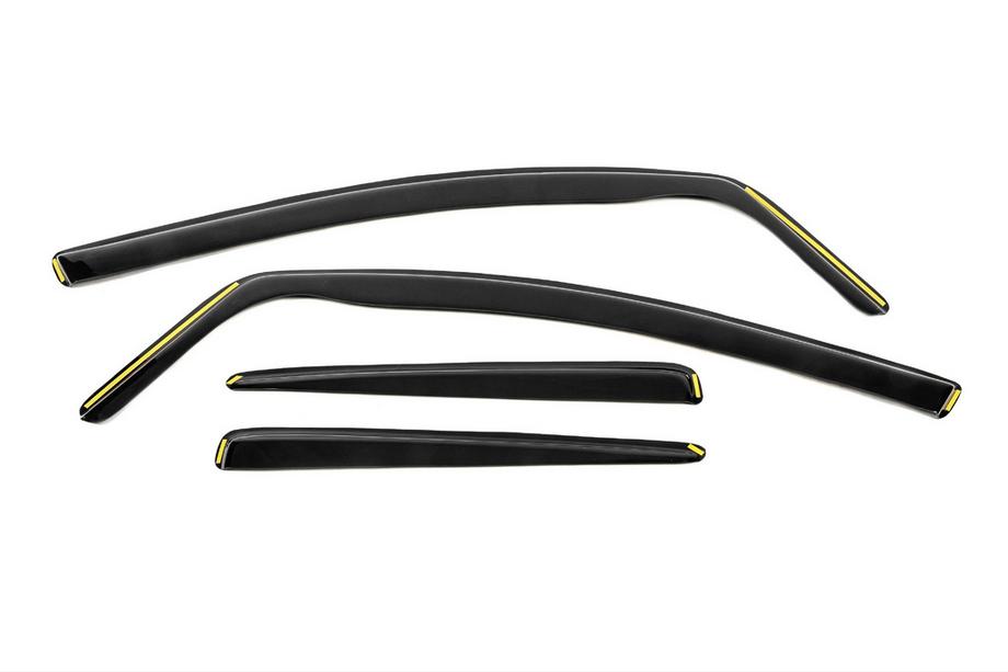 Opel Corsa E 2015-2019 In-Channel Window Deflectors (4 pcs, Esa) Image
