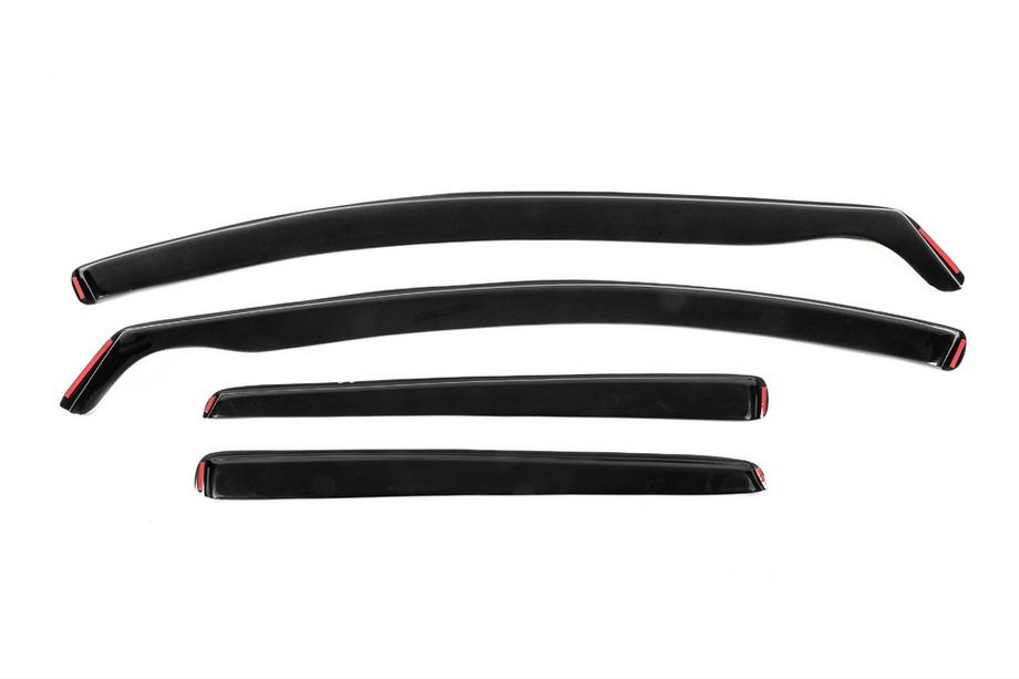 Seat Leon 2013-2020 In-channel window deflectors (HB, 4 pcs, Esa) Image