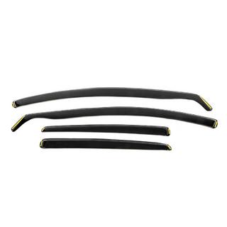 In-channel window deflectors (HB, smoke, 4 pcs, Esa) Seat Leon 2013-2020 photo 1