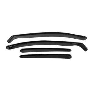 In-channel window deflectors (HB, smoke, 4 pcs, Esa) Seat Leon 2013-2020 photo 3