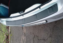 Renault Logan I 2008-2013 Rear bumper cover (SD, ABS, Esa) photo 2