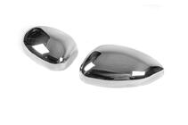 Fiat 500/500L 2013-2022 Mirror Covers (2 pcs, Stainless Steel, Carmos) photo 3