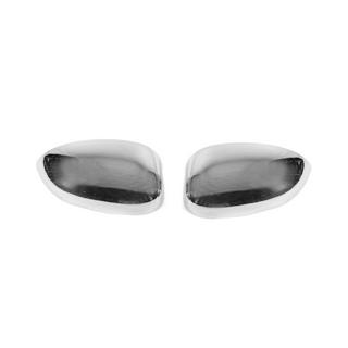 Mirror Covers (2 pcs, Stainless Steel, Carmos) Fiat 500/500L 2013-2022 photo 2