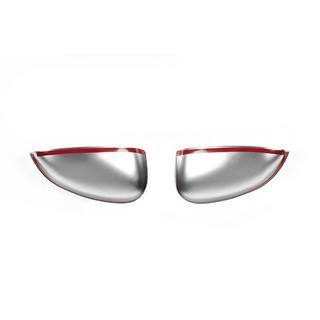 Mirror Covers (2 pcs, Stainless Steel, Carmos) Fiat 500/500L 2013-2022 photo 4