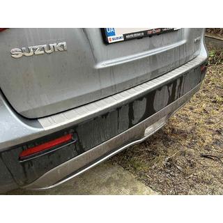 Rear Bumper Protector Carmos Stainless Steel Suzuki Vitara 2015- photo 1