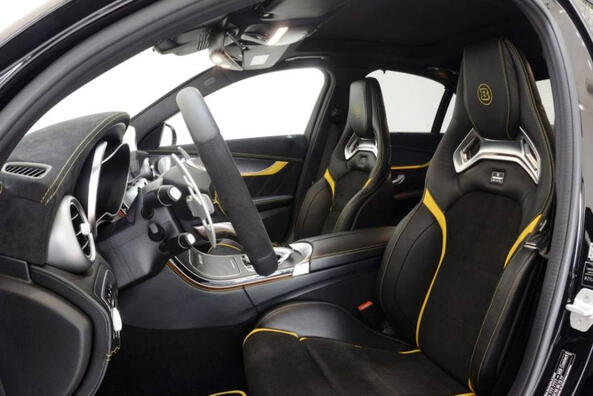 Car interior tuning: seats, steering wheel, upholstery