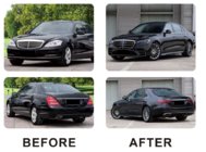 Mercedes S-class W221 2005-2013 Facelift kit for W223 AMG Line photo 3