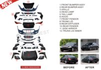 Mercedes S-class W221 2005-2013 Facelift kit for W223 AMG Line photo 10