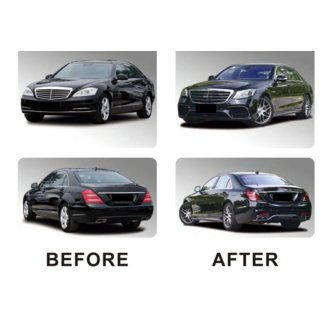 Facelift Body Kit to W222 AMG S63 photo 4