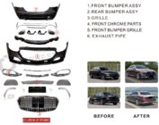 Mercedes E-class W213 2016-2023 Maybach Body Kit (for 2020-2024) photo 2