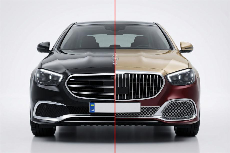 Mercedes E-class W213 2016-2023 Maybach Body Kit (for 2020-2024) Image
