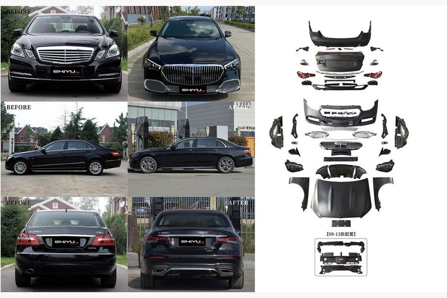 Mercedes E-class W212 2009-2016 Facelift Kit to W213 Maybach 2024 Image
