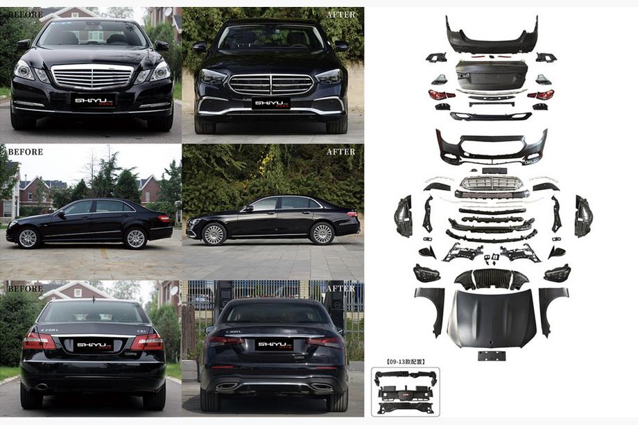 Mercedes E-class W212 2009-2016 Facelift Kit to W213 Executive 2024 Image